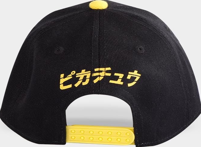 DIFUZED Pokémon - Olympics - casquette (Noir/Jaune/Blanc)