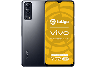 Móvil - vivo Y72 5G, Negro, 128 GB, 8 GB RAM, 6.58" Full HD+, Dimensity 700, 5000 mAh, Android 11