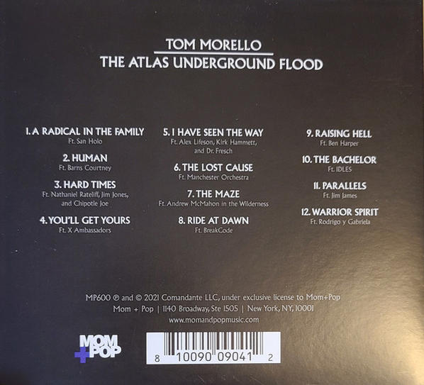 Tom Morello - Atlas Underground Flood  - (CD)