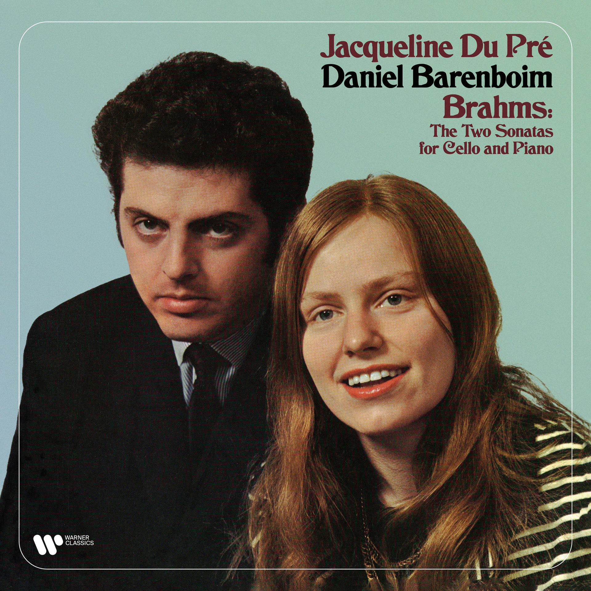 Album borító két emberrel, 'Brahms' szöveggel.