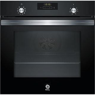 Horno - Balay 3HB4131N2, 71 l, Integrable, Limpieza por agua, Negro