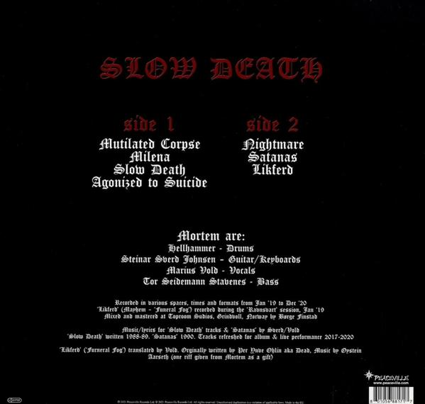 Mortem - Slow Death (Black Vinyl+7" Single)  - (Vinyl)
