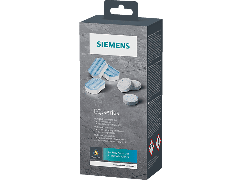 Siemens TZ80001A, Reinigungstabletten
