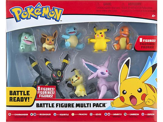 BOTI Pokémon - Battle Figure Multi Pack - Sammelfigur (Mehrfarbig)