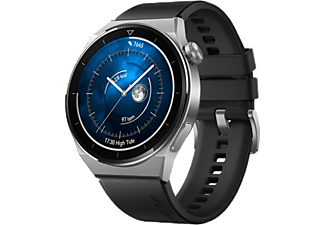 HUAWEI Watch GT3 Pro 46mm Titanyum Kasa Siyah Kauçuk Kayış Akıllı Saat_1