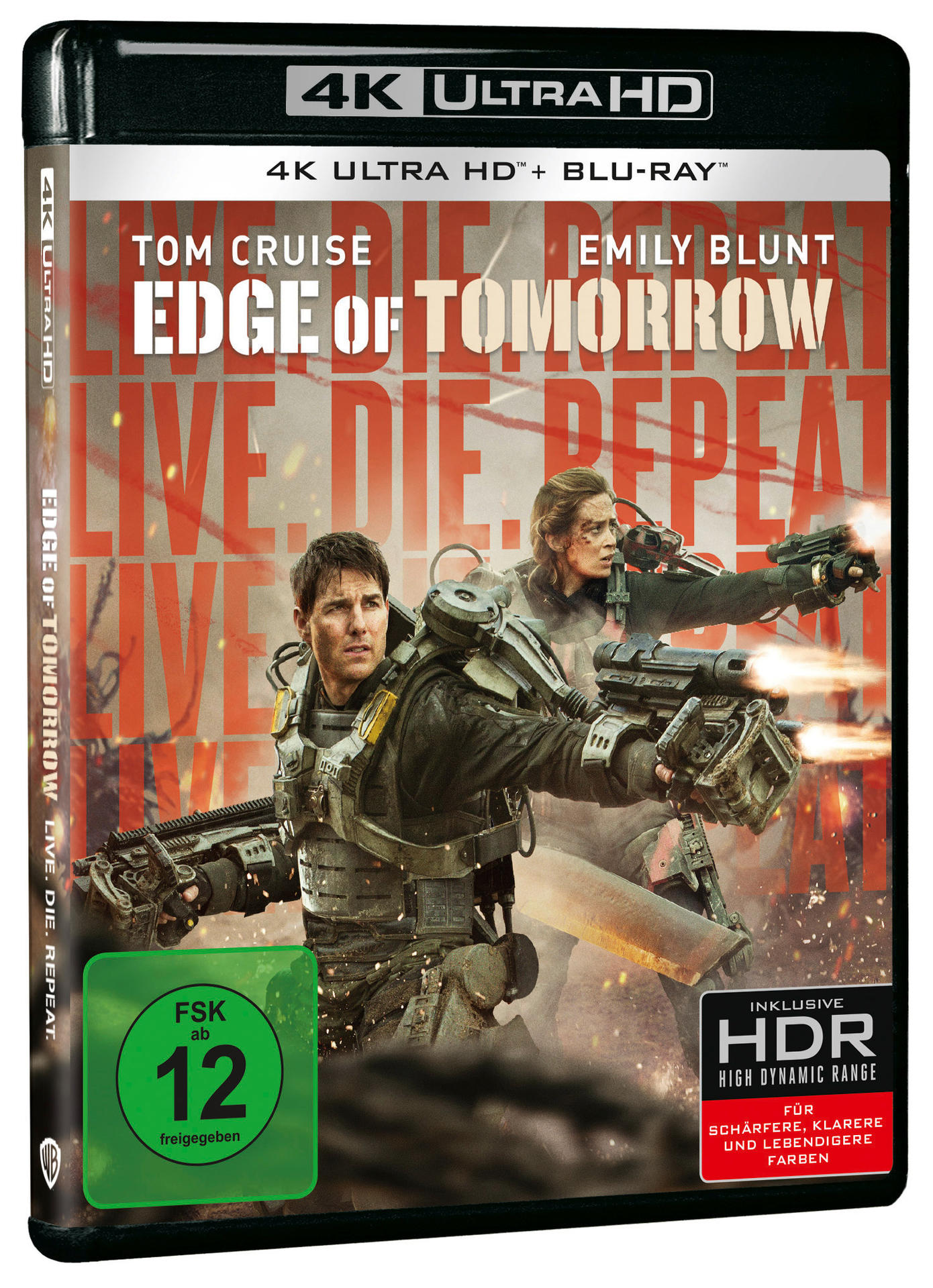 Filmcover mit Tom Cruise und Emily Blunt.