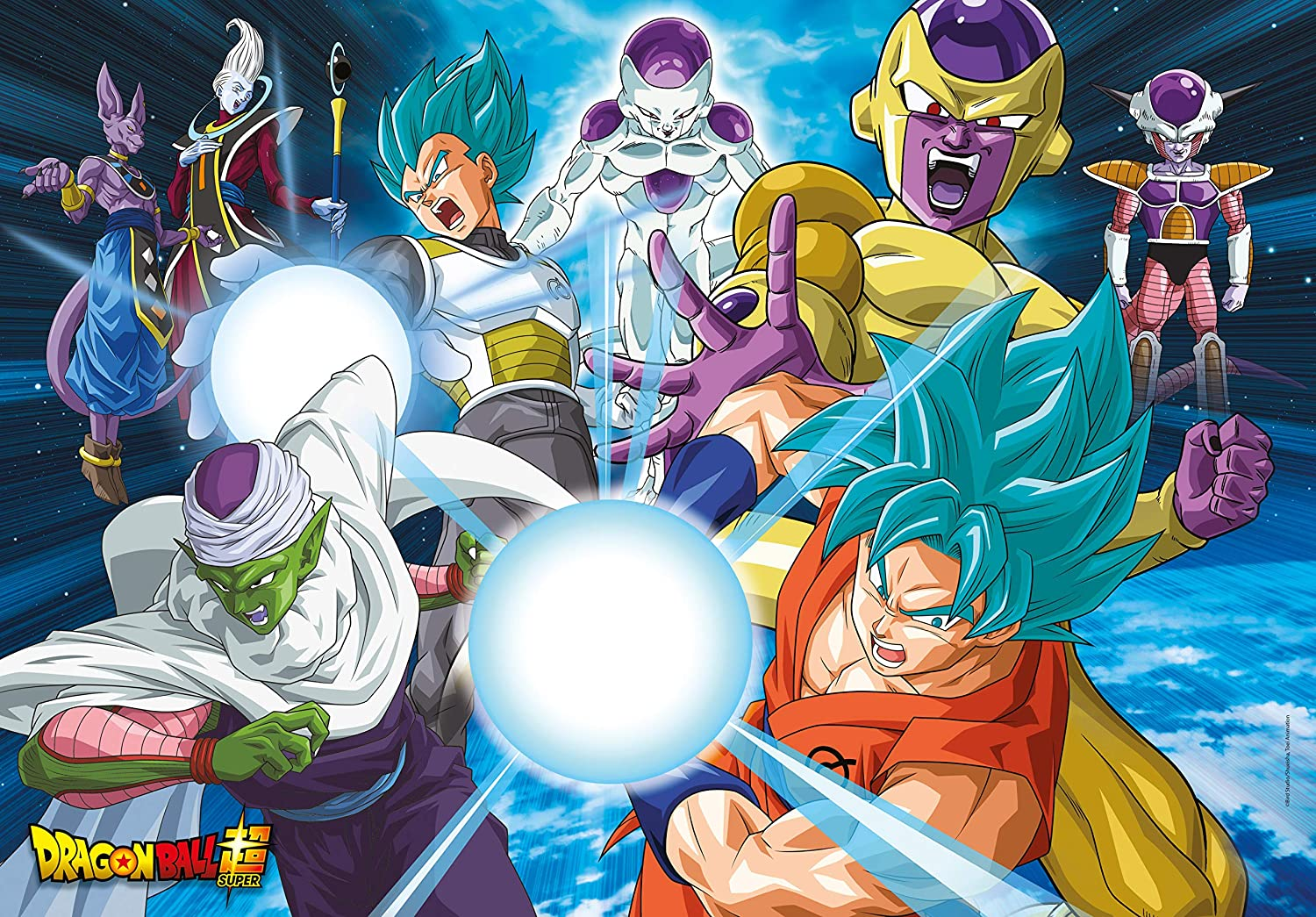 CLEMENTONI Dragon Ball Super - Supercolor (180 Teile) - Puzzle (Mehrfarbig)
