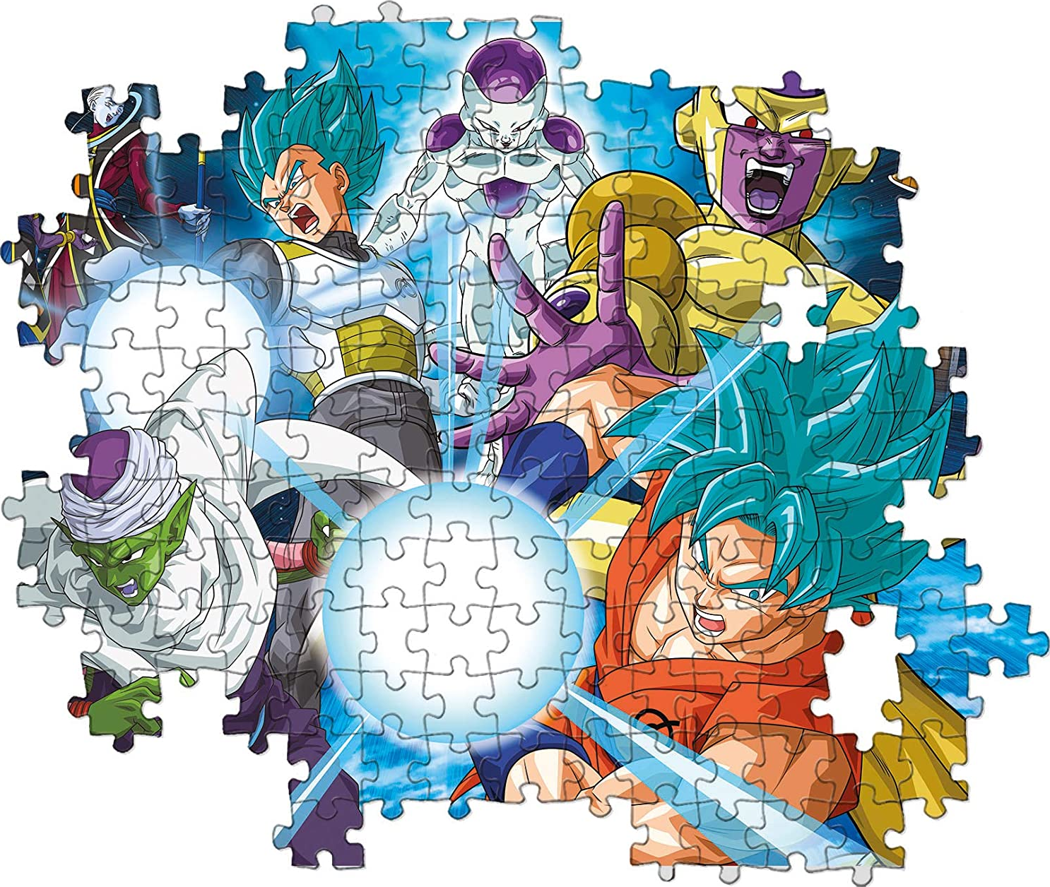 CLEMENTONI Dragon Ball Super - Supercolor (180 Teile) - Puzzle (Mehrfarbig)