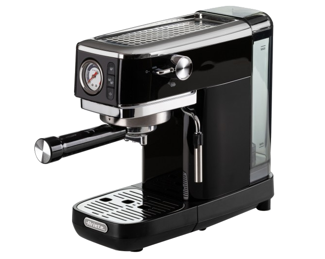 ARIETE 1381.BK Moderna Slim kávéfőző, 1300 W, 15 bar, 14 cm széles, fekete