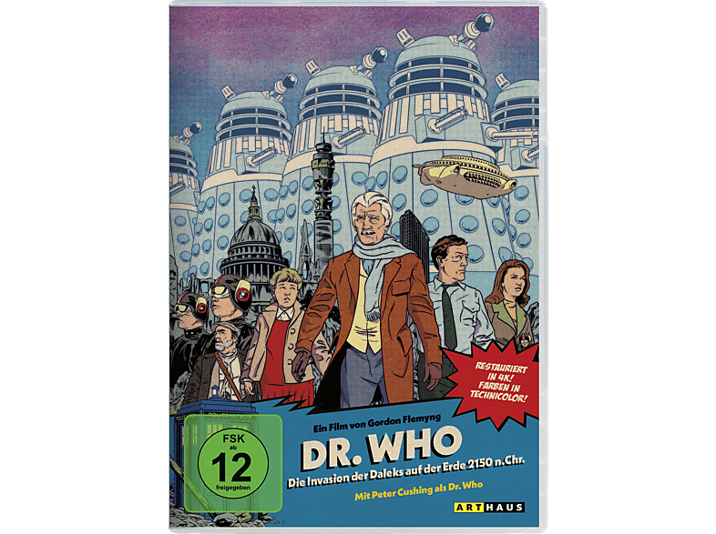 Daleks Dr. Erde Who: n. 2150 auf DVD Chr. der Die Invasion der