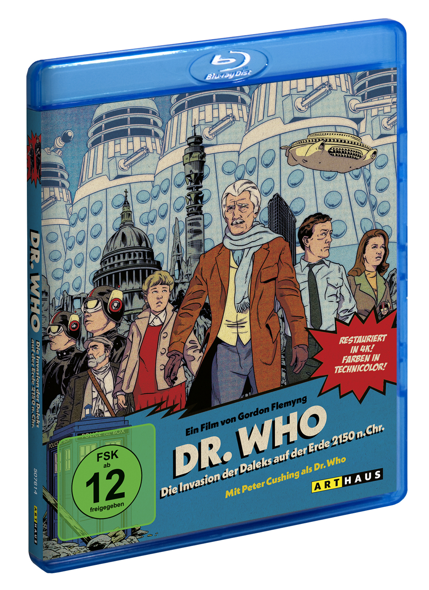 Invasion auf Erde der Chr. Who: Daleks 2150 Die Blu-ray der Dr. n.