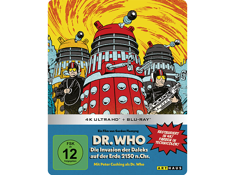 Dr. Who: Die Invasion der Daleks auf der Erde 2150 n. Chr. 4K Ultra HD Blu-ray + Blu-ray