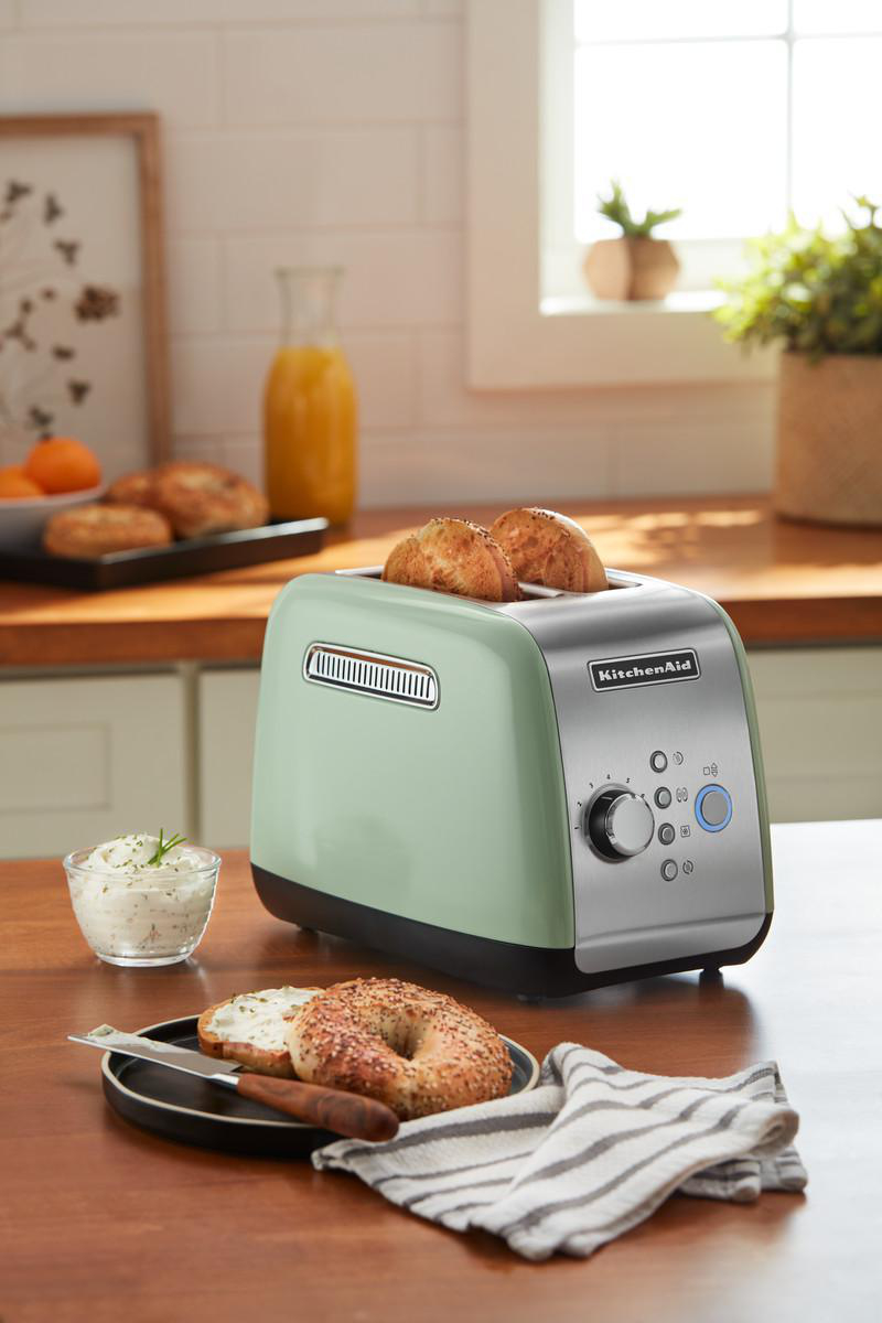 KITCHENAID 5KMT221EPT Toaster Pistazie (1100 Watt, Schlitze: 2)