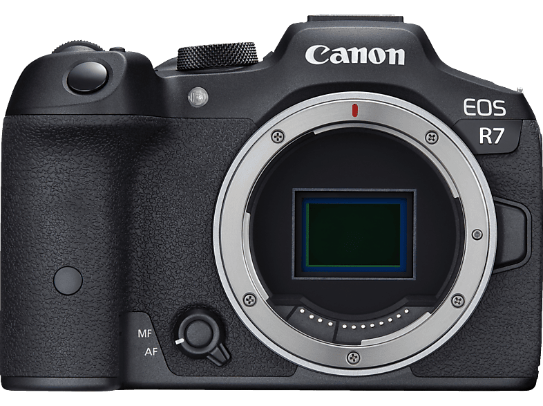 Systemkamera CANON EOS R7 BODY + Mount Adapter EFEOS R Systemkamera , 7,5 cm Display