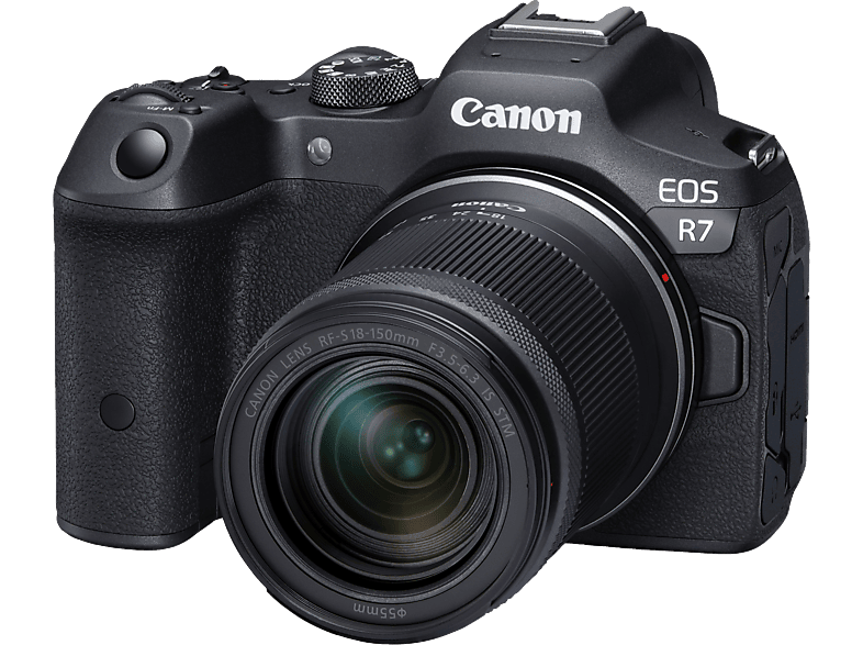 CANON EOS R7 Kit + Mount Adapter EFEOS R Systemkamera mit Objektiv 18