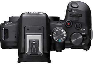 CANON EOS R10 Kit + Mount Adapter EF-EOS R Systemkamera  mit Objektiv 18-150 mm , 7,5 cm Display Touchscreen, WLAN