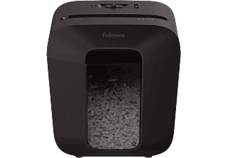 Destructora de papel - Fellowes LX50, Corte en partículas, Negro