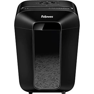 Destructora de papel - Fellowes LX70, Corte en partículas, Negro