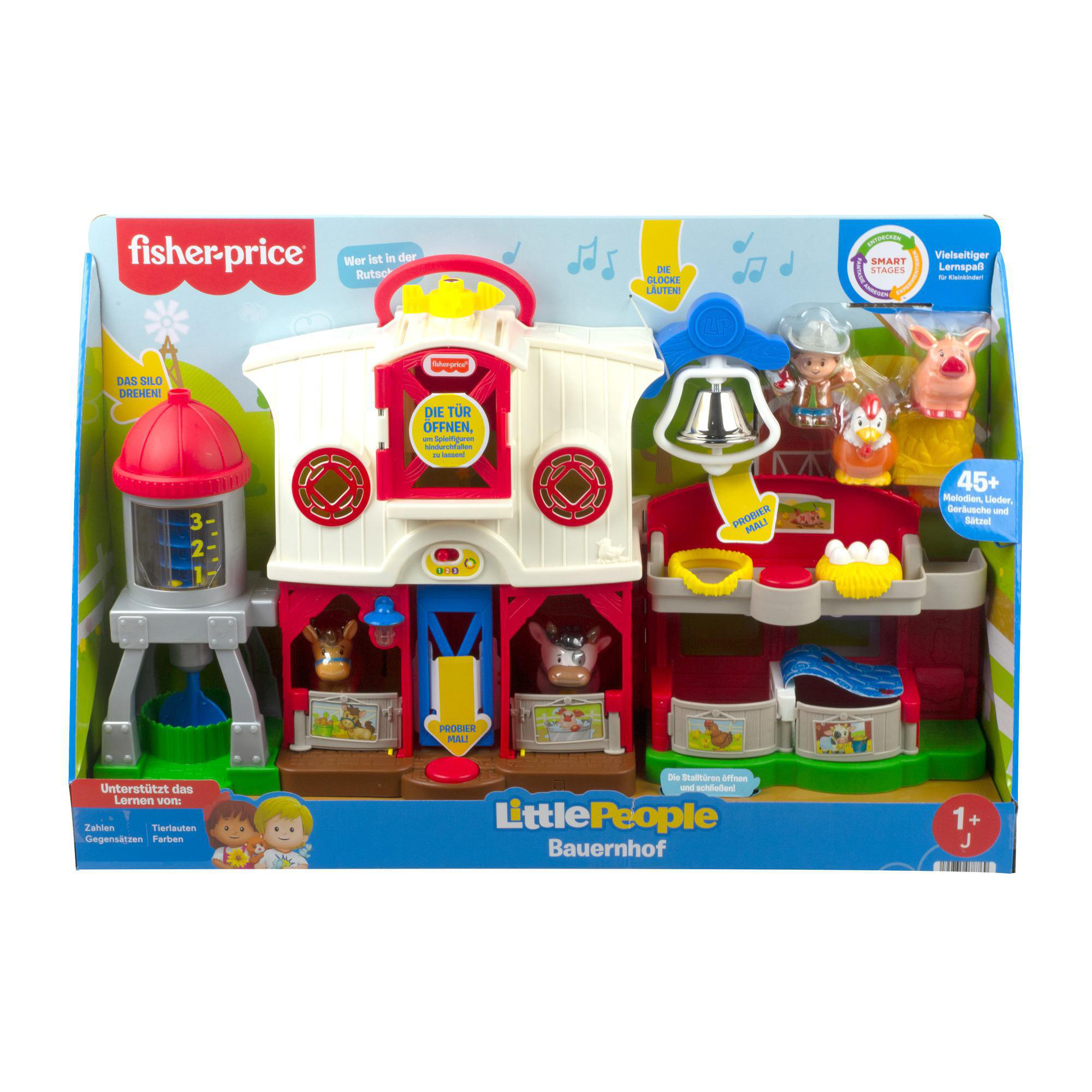 FISHER PRICE Little People Bauernhof (D) Spielset Mehrfarbig