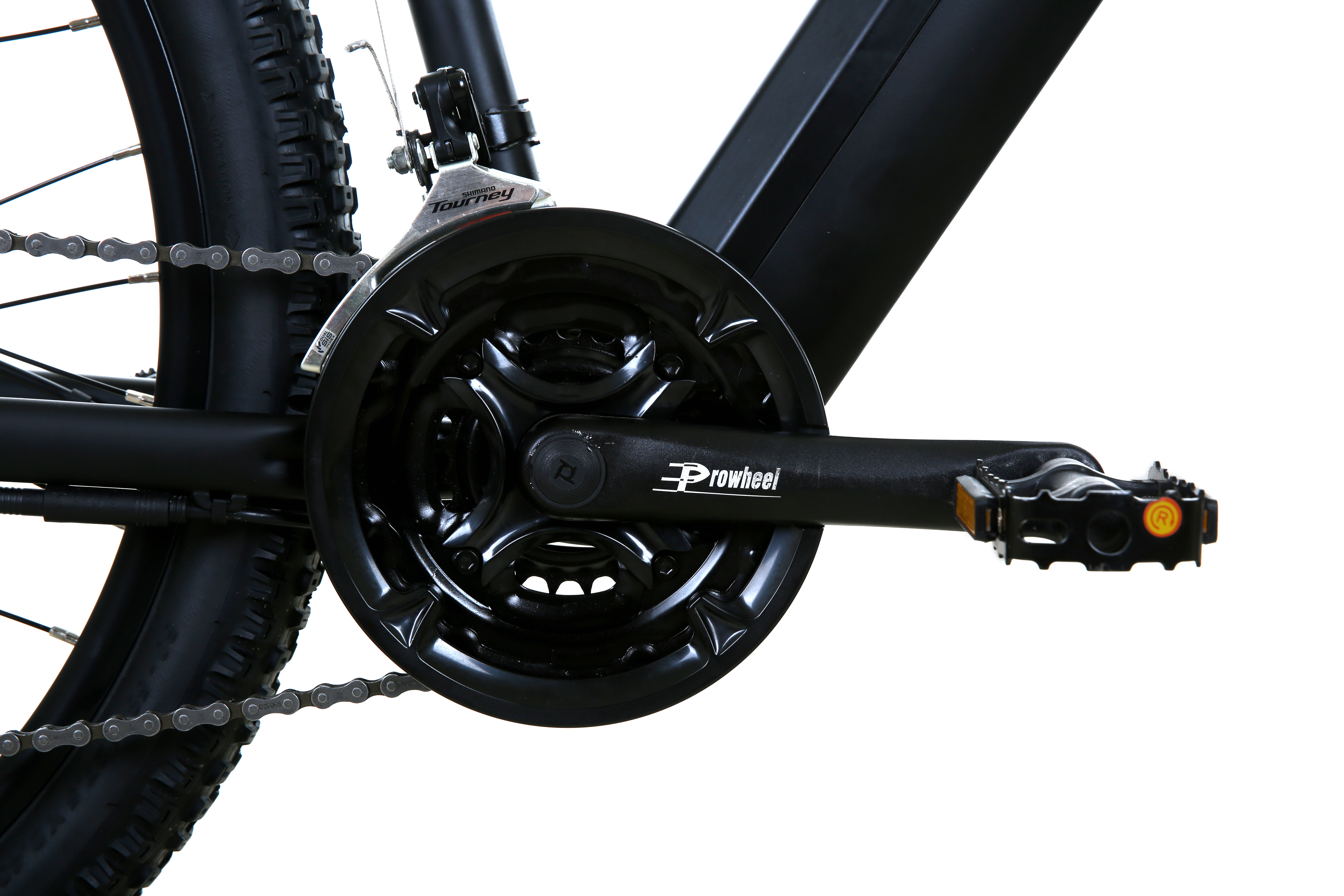 DOCGREEN DEVOS Mountainbike (Laufradgröße: 27,5 Zoll, Unisex-Rad, Schwarz)