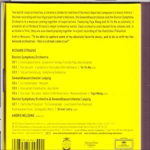 Die Rückseite einer CD mit Text über klassische Musik und einer Titelliste.