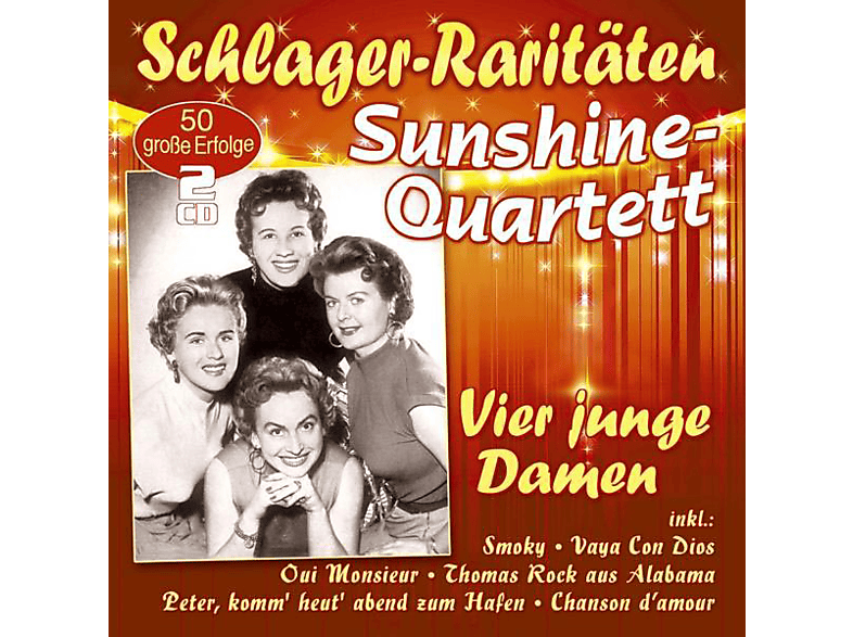 Das Sunshine Quartett – VIER JUNGE DAMEN (SCHLAGER-RARITÄTEN) – (CD)