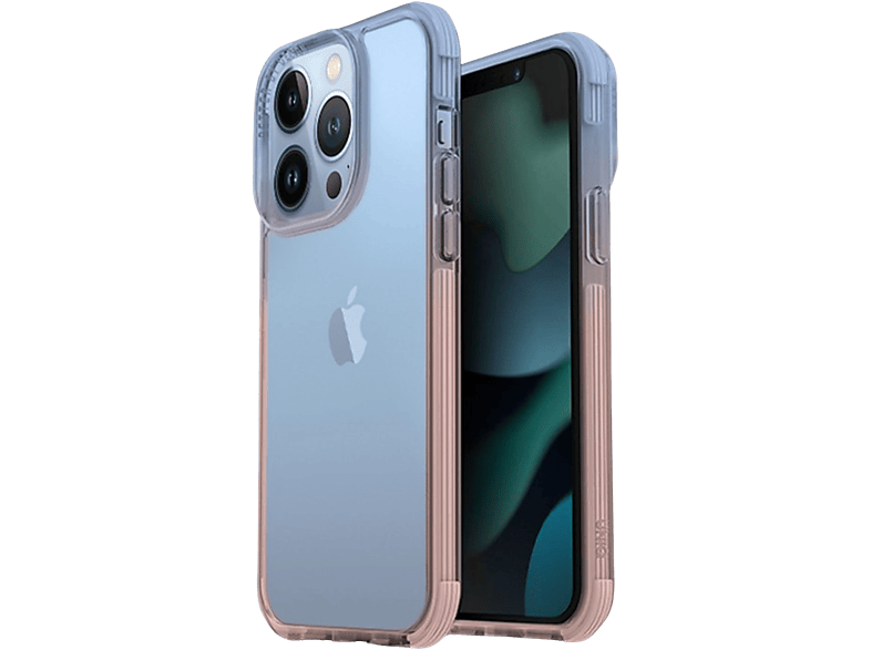 Uniq Combat Duo Case Voor Iphone 13 Pro Max Blauw/roze
