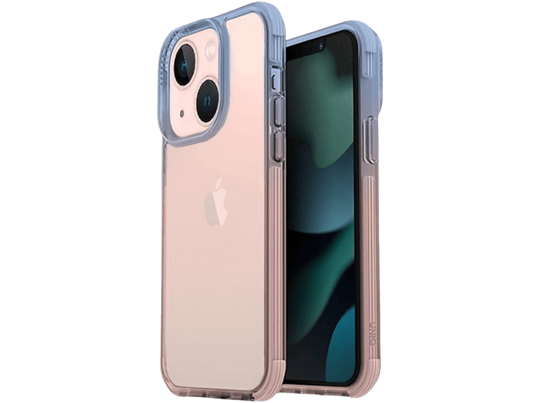 Uniq Combat Duo Case Voor Iphone 13 Blauw/roze