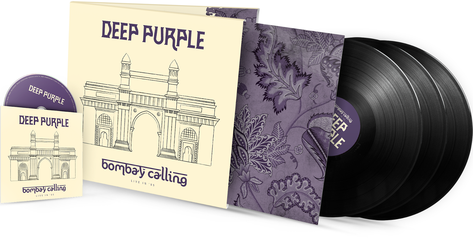 Deep Purple - Bombay Calling Live In 95 (Vinyl LP + DVD)