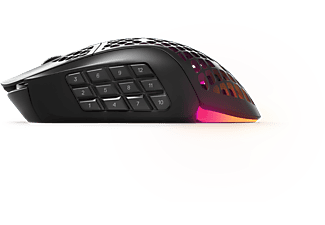 STEELSERIES Aerox 9 Ultra Hafif MOBA/MMO Kablosuz Oyuncu Mouse Siyah_3