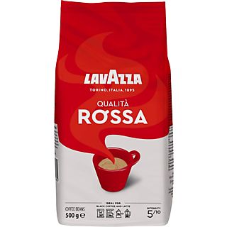 Café en grano - Lavazza, Qualità Rossa, Tostado, 500 g