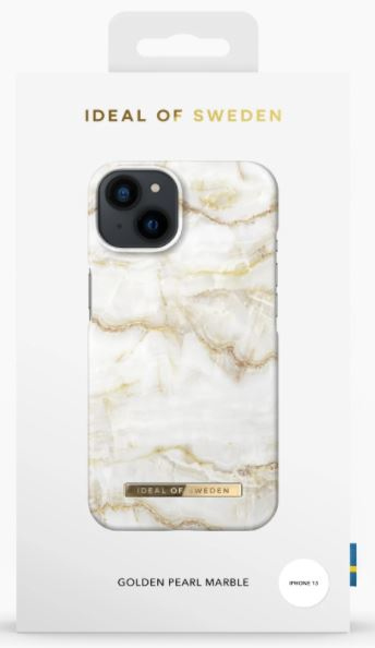 IDEAL OF SWEDEN Cover iPhone 13 Golden Pearl Marble (DS FC194-IP13)