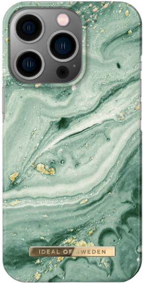 IDEAL OF SWEDEN Cover iPhone 13 Pro Mint Swirl Marble (DS FC258-IP13P)