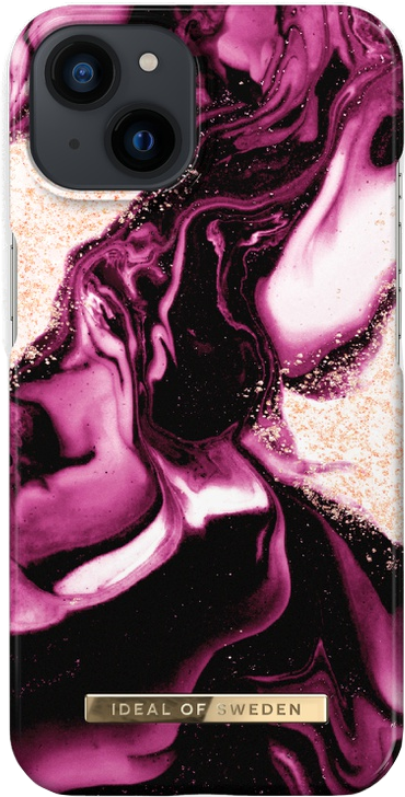 IDEAL OF SWEDEN Cover iPhone 13 Golden Ruby Marble (DS FC319-IP13)