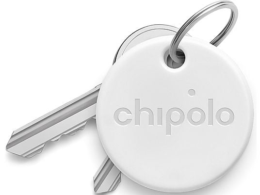 CHIPOLO ONE - Schlüsselfinder (Weiss)