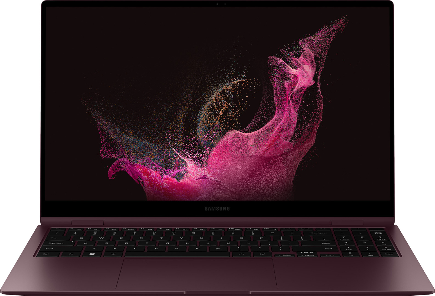 SAMSUNG Convertible Galaxy Book2 Pro 360 15" Intel Core i7-1260P Burgundy (NP950QED-KH1BE)