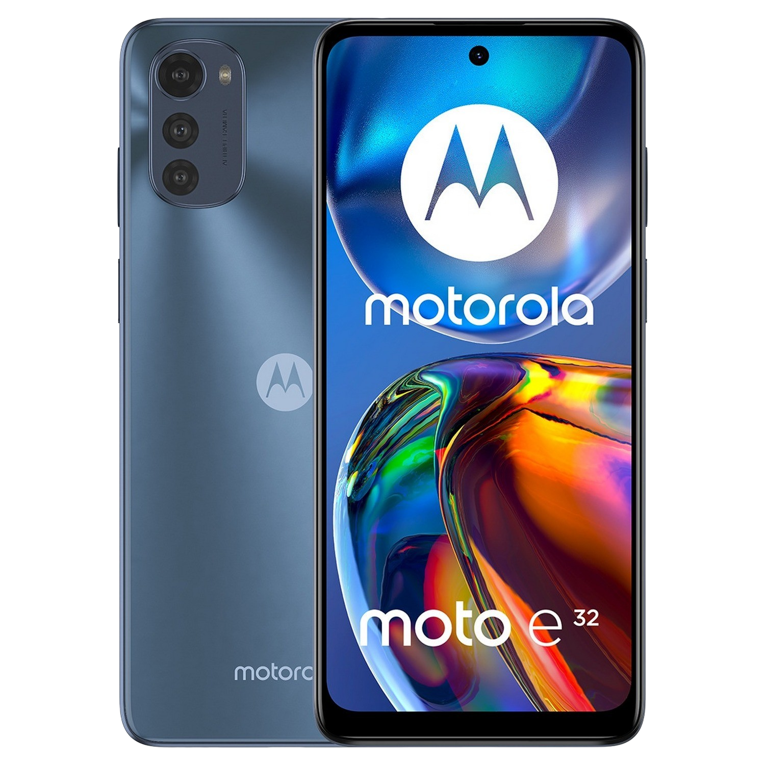 Móvil - motorola e32 4G, Gravity Gray, 64 GB, 4 GB RAM, 6.5 " HD+, CPU UNISOC T606, 5000 mAh, Android