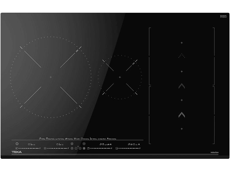 Encimera Inducción Teka Directsense Full Flex 90cm 10 Zonas