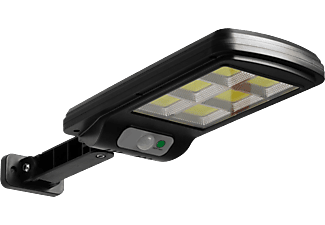 PHENOM 55290B Mozgásérzékelős szolár reflektor távirányítóval - fali - 6 COB LED