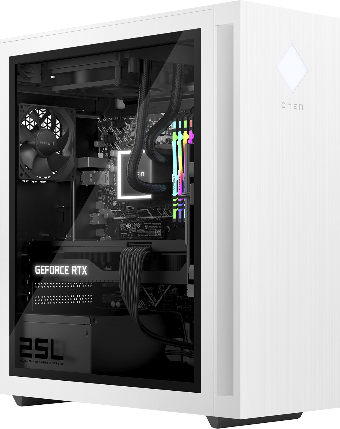 HP OMEN 25L GT15-0610ND - Intel Core i7 - 1 TB - 16 GB - GeForce RTX 3070