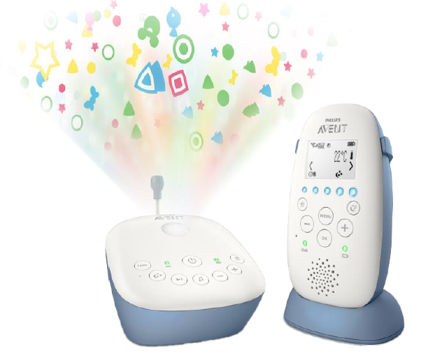 PHILIPS AVENT SCD735/52 Avent DECT babaőrző LCD kijelzővel