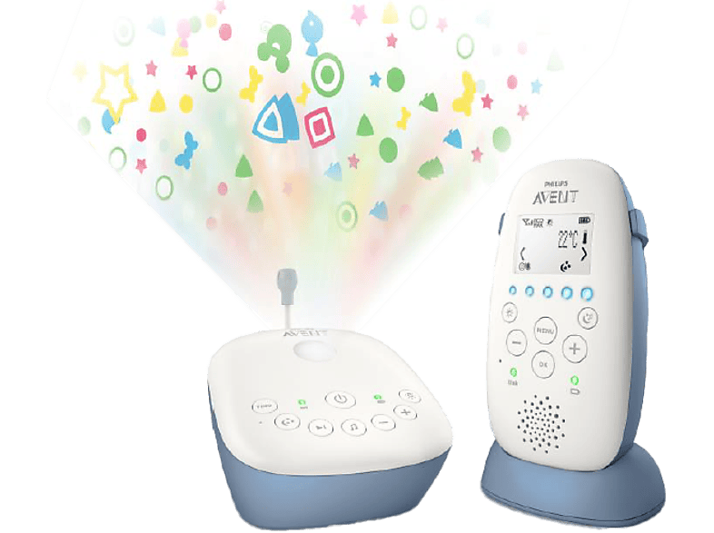 PHILIPS AVENT SCD735/52 Avent DECT babaőrző LCD kijelzővel