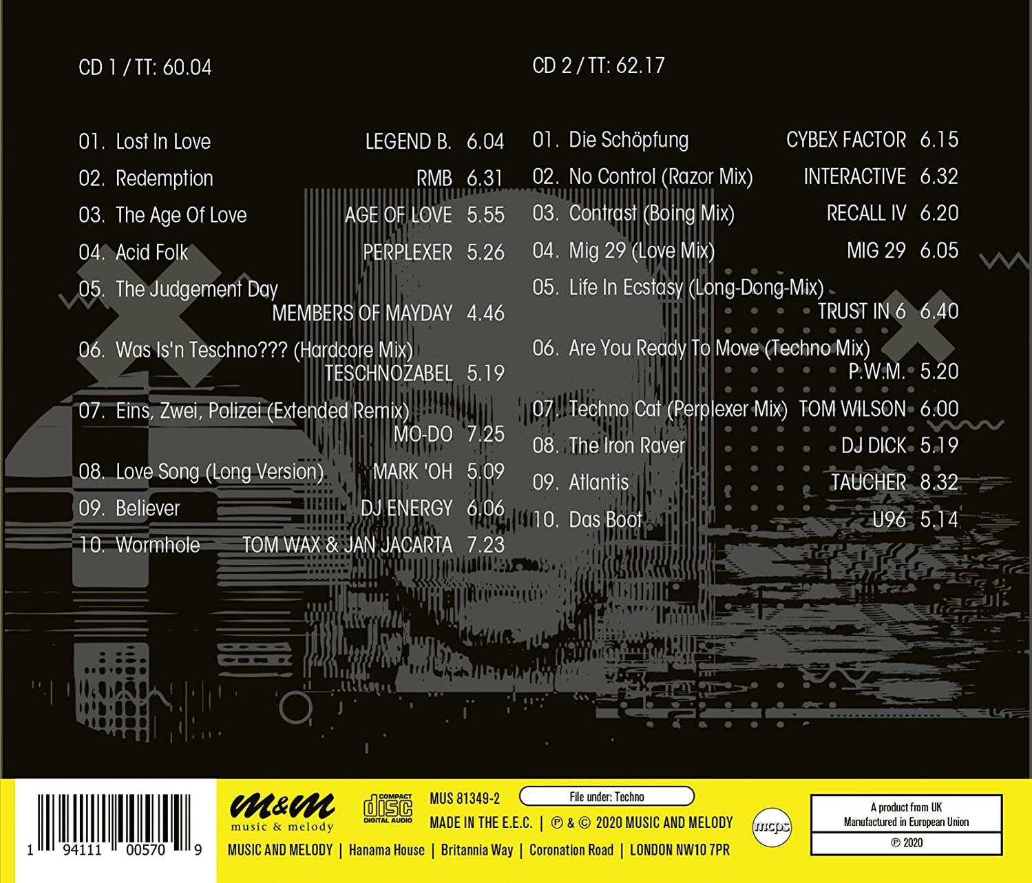 - (CD) - CLASSICS Various GREATEST TECHNO