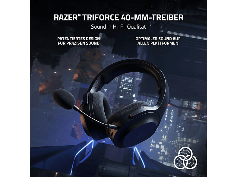 RAZER Barracuda X Gaming-Headset, schwarz; Gaming Headset — Foto 3 von 5