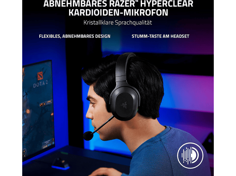 RAZER Barracuda X Gaming-Headset, schwarz; Gaming Headset — Foto 4 von 5