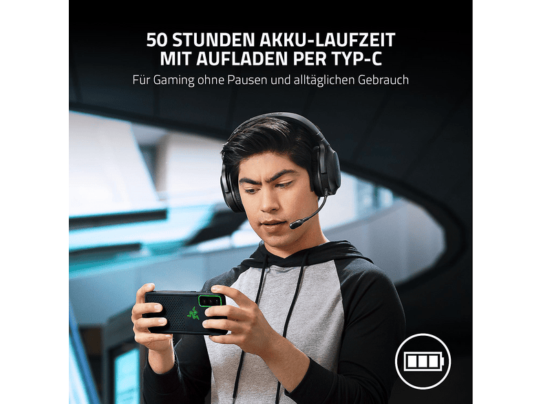 RAZER Barracuda X Gaming-Headset, schwarz; Gaming Headset — Foto 5 von 5