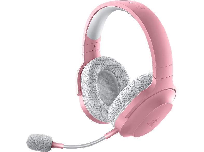 Gaming Bluetooth RAZER Barracuda Quartz Headset X, Pink Over-ear