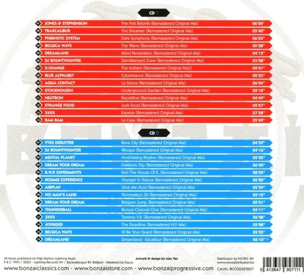 VARIOUS - Bonzai Compilation II Extreme Chapter (Remastered)  - (CD)