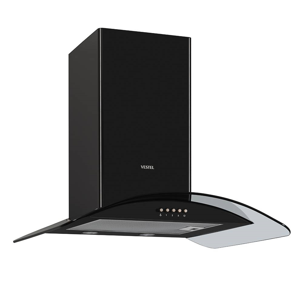 VESTEL AD-6011 S Ankastre Davlumbaz Siyah