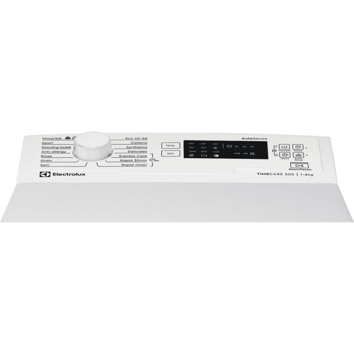 ELECTROLUX EW2TN5261E TimeCare felültöltős mosógép, 6 kg, 1200 f/p.